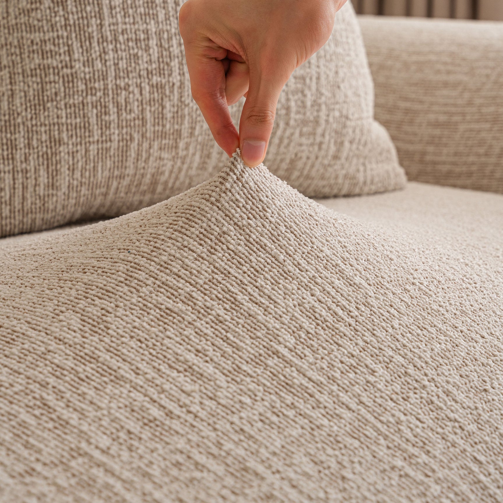 High Stretch Washable Slipcover, Non-Slip Washable Furniture Protector for Kids Pets - Ornate Home