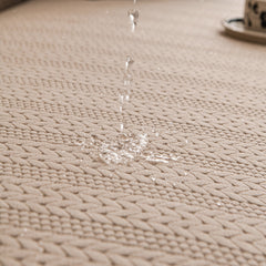 High Stretch Wheat Ear Embossed Textured Couch Slipcover, Water Repellent Sofa Cover - Ornate Home