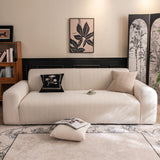 High Stretch Wheat Ear Embossed Textured Couch Slipcover, Water Repellent Sofa Cover - Ornate Home