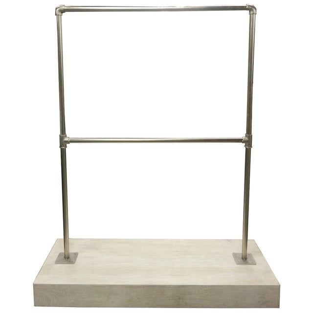 Highland Gray Rack Silver - Ornate Home