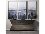 Highland Park Brown/Gray Console Table - Ornate Home