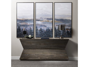 Highland Park Brown/Gray Console Table - Ornate Home