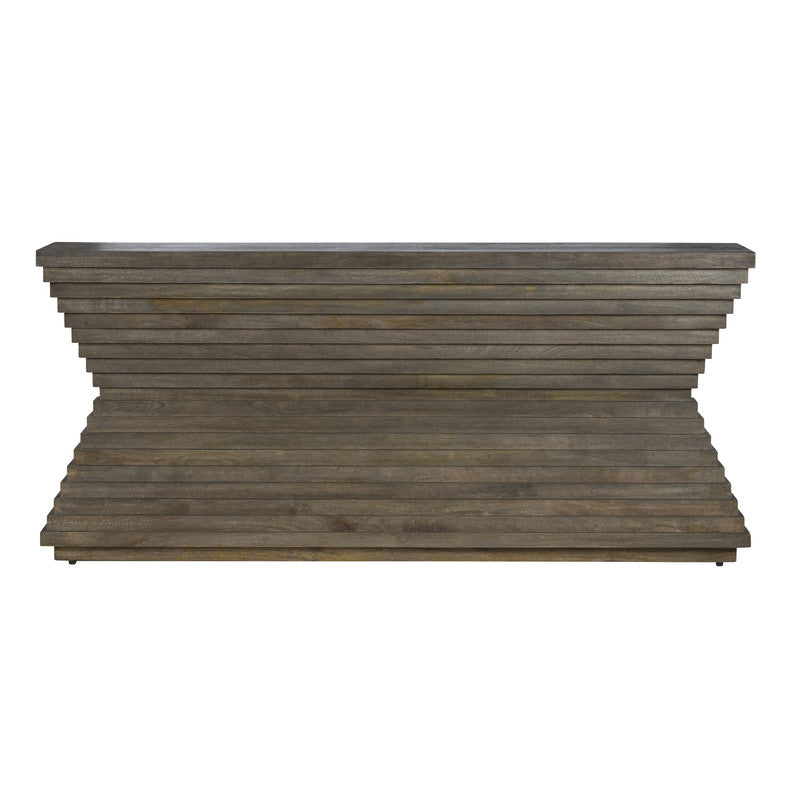 Highland Park Brown/Gray Console Table - Ornate Home