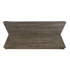 Highland Park Brown/Gray Console Table - Ornate Home
