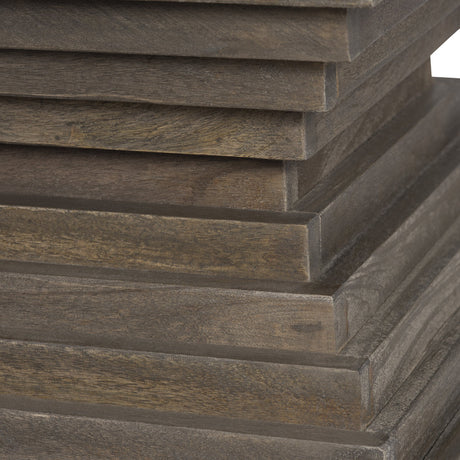 Highland Park Brown/Gray End Table - Ornate Home