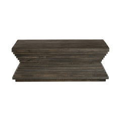 Highland Park Brown Rectangle Cocktail Table - Ornate Home