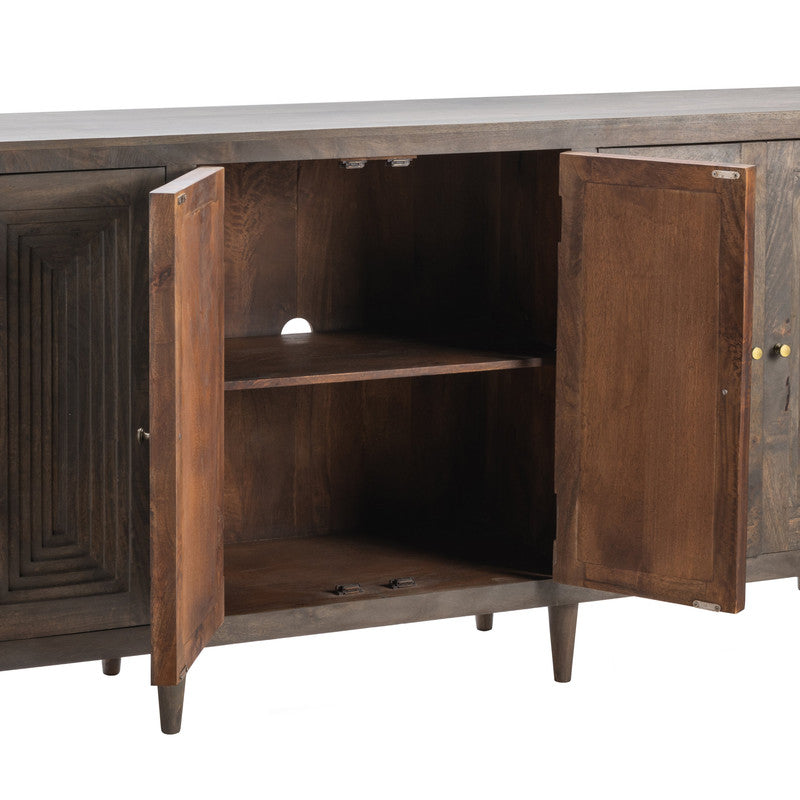 Highland Park Brown Sideboard - Ornate Home