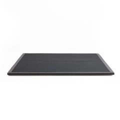 Highrise Charcoal Twin XL Thin Deck Upholstered Platform Bed Frame - Ornate Home