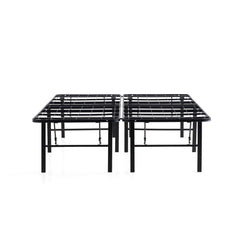 Highrise LT 18" Black Cal King Bed Frame - Ornate Home