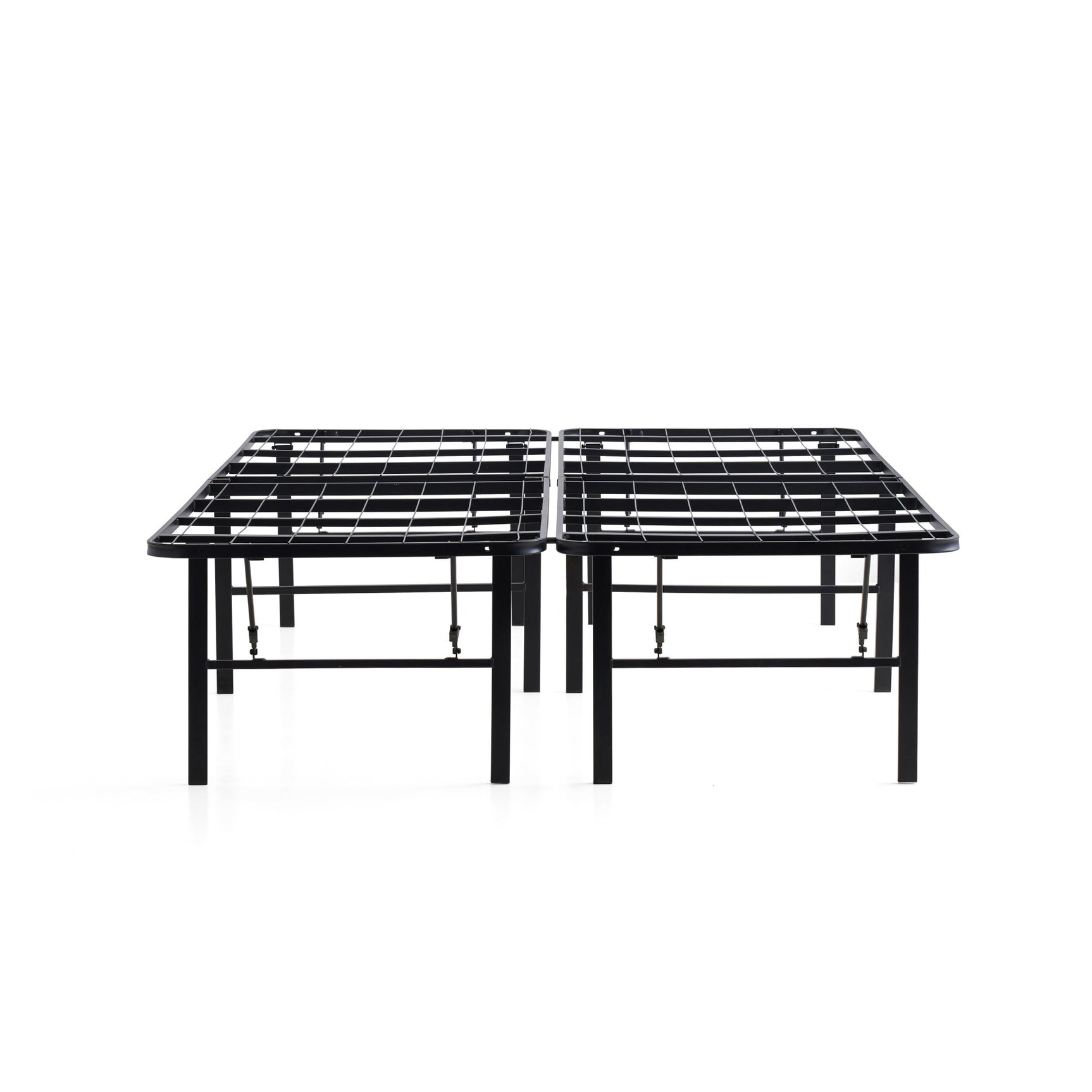 Highrise LT 18" Black Queen Bed Frame - Ornate Home