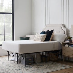 Highrise LT 18" Black Twin Bed Frame - Ornate Home