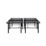 Highrise LT 18" Black Twin XL Bed Frame - Ornate Home