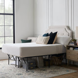 Highrise LT 18" Black Twin XL Bed Frame - Ornate Home