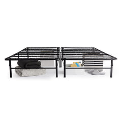 Highrise LT Black Twin XL Bed Frame - Ornate Home