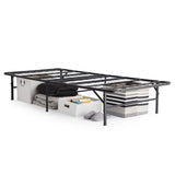 Highrise LT Black Twin XL Bed Frame - Ornate Home