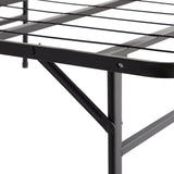 Highrise LT Black Twin XL Bed Frame - Ornate Home