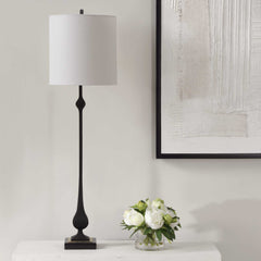 Hightower Black Buffet Lamp - Ornate Home