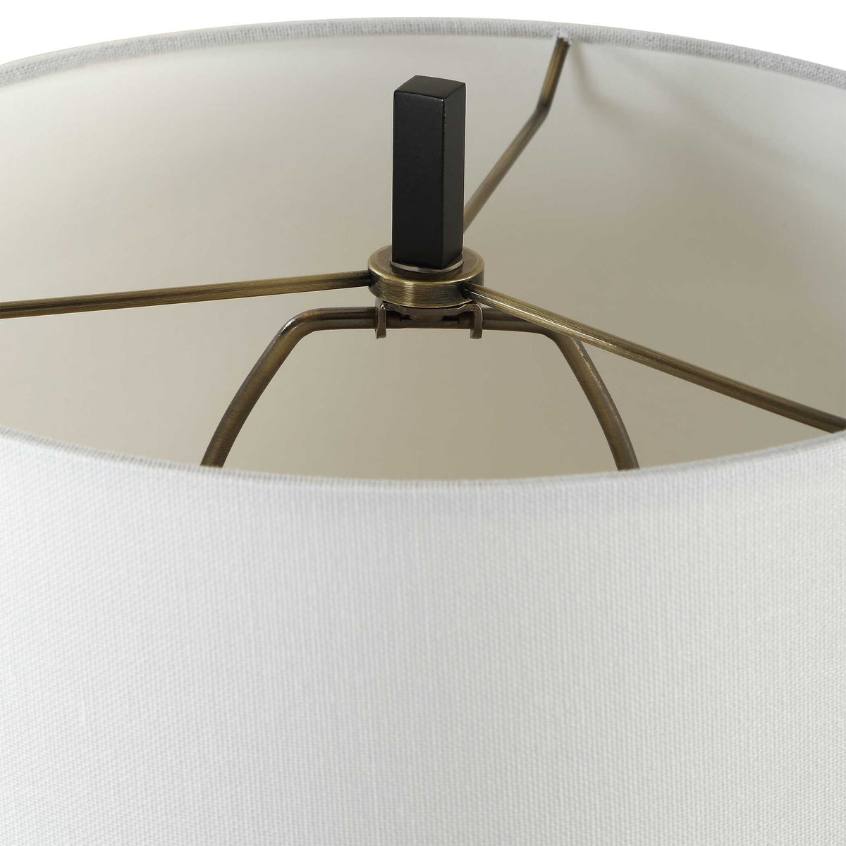 Hightower Black Buffet Lamp - Ornate Home