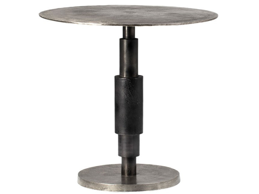 Higsby Black Bistro Table - Ornate Home