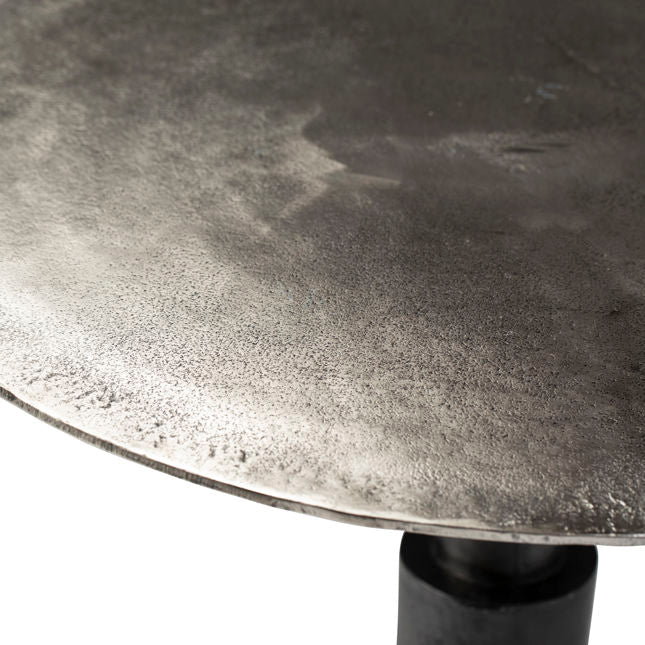 Higsby Black Bistro Table - Ornate Home