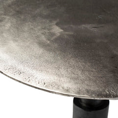 Higsby Black Bistro Table - Ornate Home