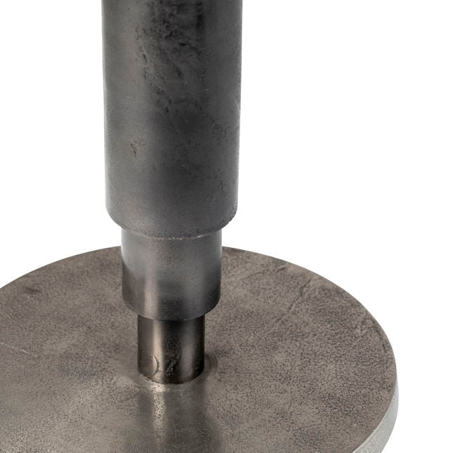 Higsby Black Bistro Table - Ornate Home