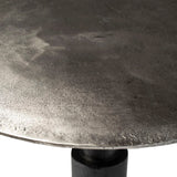 Higsby Black Bistro Table - Ornate Home