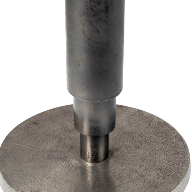 Higsby Black Bistro Table - Ornate Home