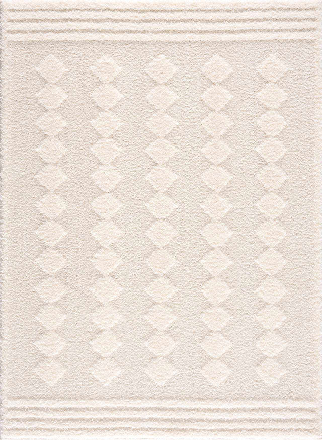 Hija Cream High-Low Area Rug - Clearance - Ornate Home