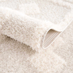Hija Cream High-Low Area Rug - Clearance - Ornate Home