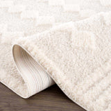 Hija Cream High-Low Area Rug - Clearance - Ornate Home