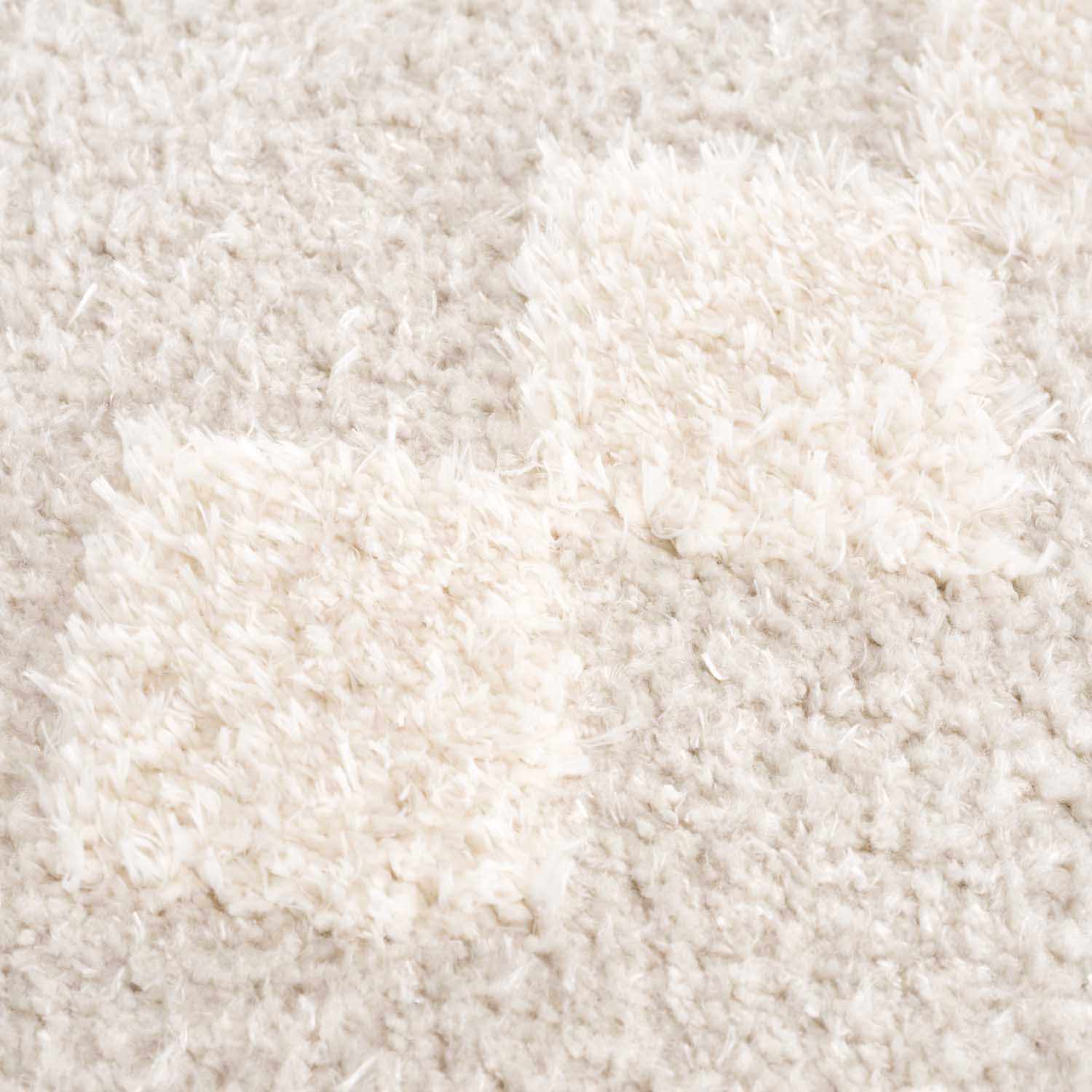 Hija Cream High-Low Area Rug - Ornate Home