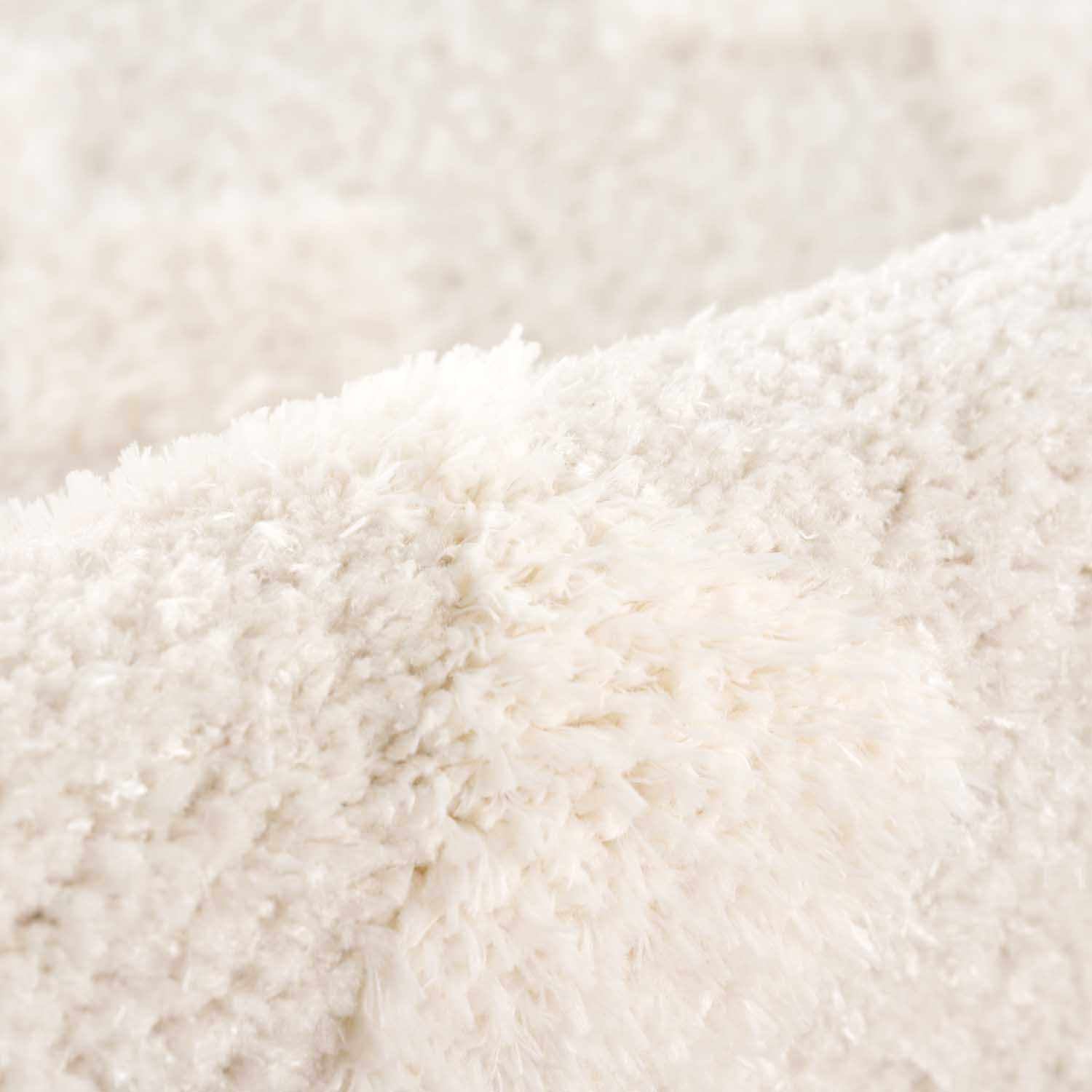 Hija Cream High-Low Area Rug - Ornate Home