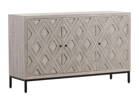 Hilario Light Gray Wash Sideboard - Ornate Home