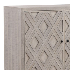 Hilario Light Gray Wash Sideboard - Ornate Home