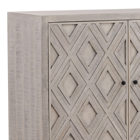 Hilario Light Gray Wash Sideboard - Ornate Home