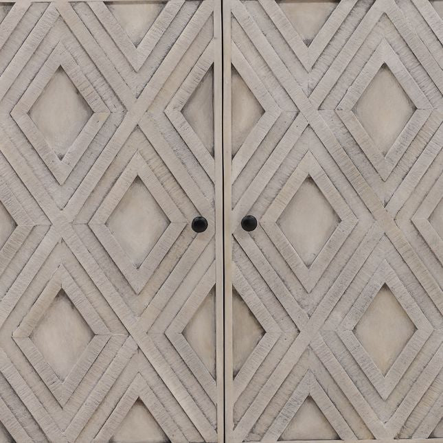 Hilario Light Gray Wash Sideboard - Ornate Home