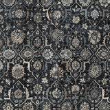 Hilcott Blue/Cream/Brown 7'10" x 10'6" Rug - Ornate Home