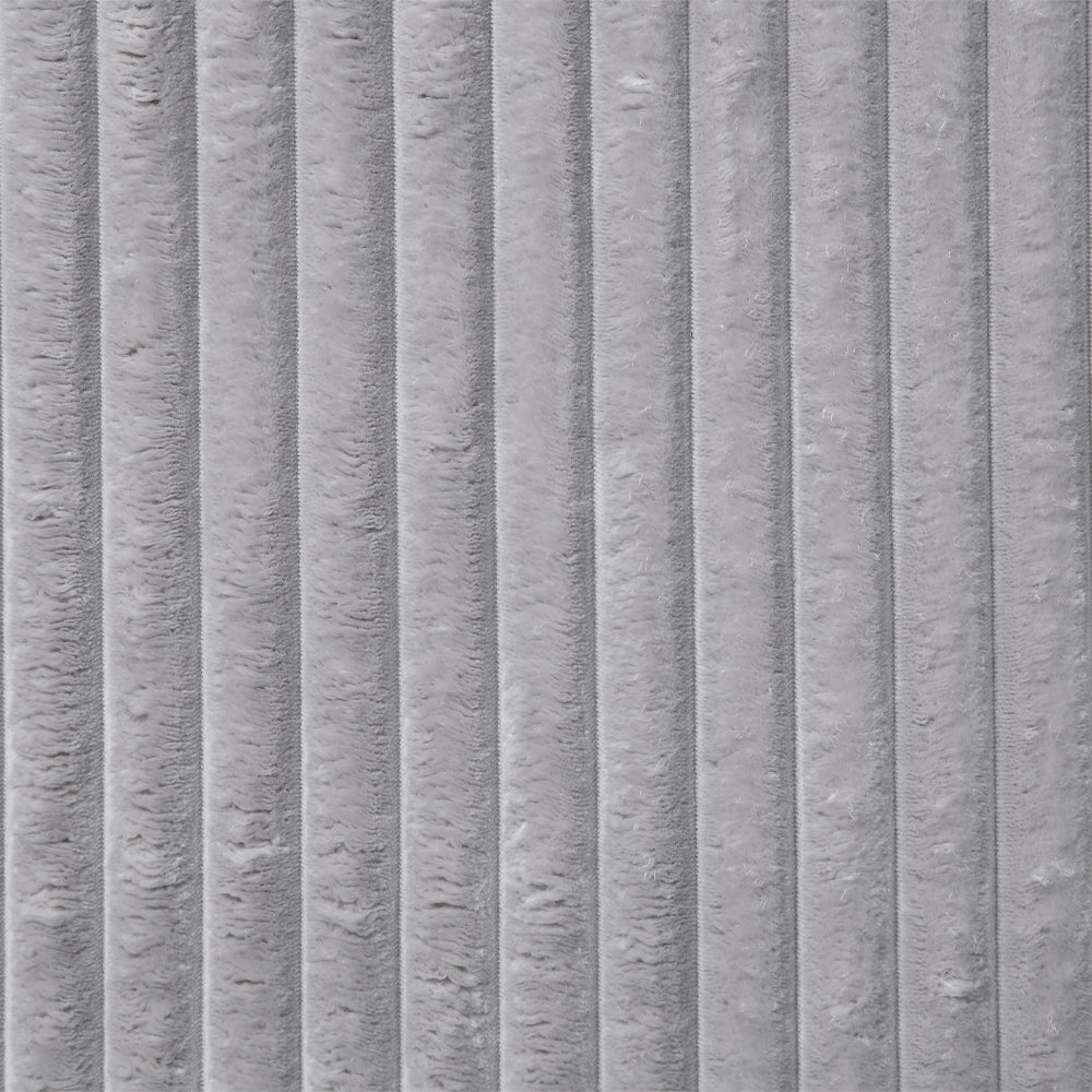 Hilde Beige Jumbo Corduroy Chaise w/2 Pillows - Ornate Home