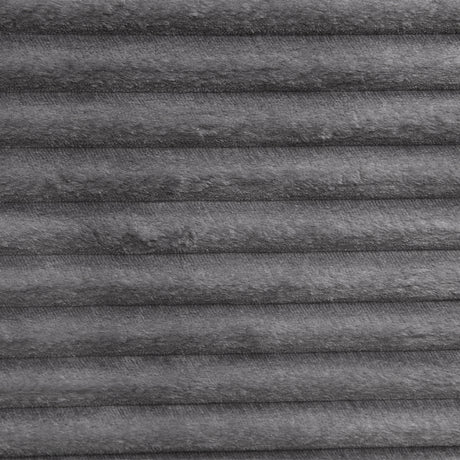 Hilde Dark Gray Jumbo Corduroy Double Chaise Sectional - Ornate Home