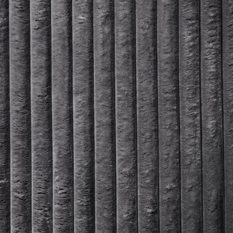 Hilde Gray Jumbo Corduroy Chaise w/2 Pillows - Ornate Home