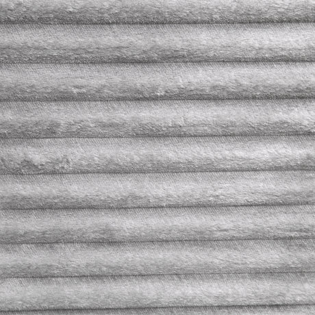 Hilde Light Gray Jumbo Corduroy Double Chaise Sectional - Ornate Home