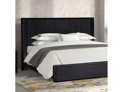 Hildesheim Black Eastern King Bed - Ornate Home