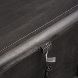 Hildesheim Black Queen 5 Piece Bedroom Set w/2 Nightstands - Ornate Home