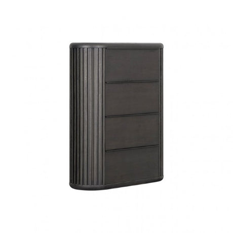 Hildesheim Black Queen 5 Piece Bedroom Set w/Chest (N1) - Ornate Home