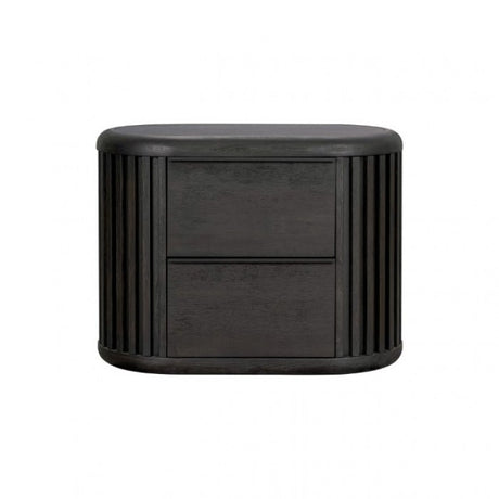 Hildesheim Black Queen 5 Piece Panel Bedroom Set w/Chest (N1) - Ornate Home