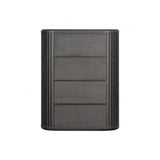 Hildesheim Black Queen 5 Piece Panel Bedroom Set w/Chest (N1) - Ornate Home