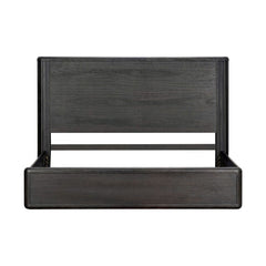 Hildesheim Black Queen Panel  Bed - Ornate Home