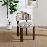 Hilina Brown Side Chair (Set-2) - Ornate Home