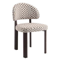 Hilina Brown Side Chair (Set-2) - Ornate Home